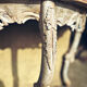 Antique patinated console