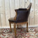 Fauteuil de bureau style Louis XV style "Couillard"