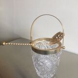 Elegant ice bucket and spoon