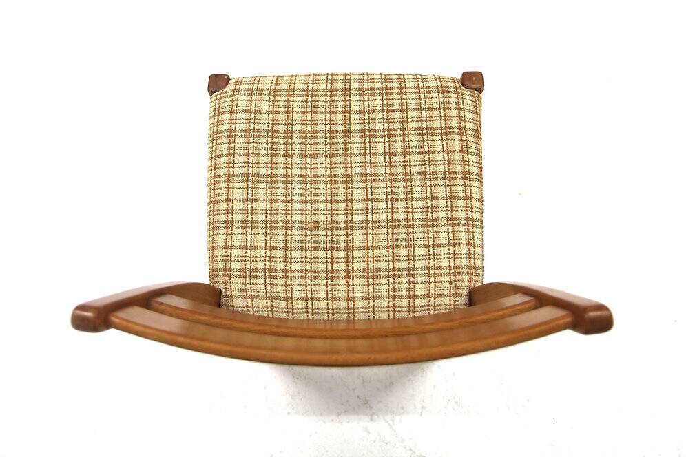 Set de 6 chaises scandinave en hêtre, Suède, 1960