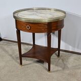 Mahogany Bouillotte Table, Louis XVI style – Late 19th century