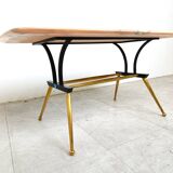 Vintage italian marble coffee table, 1950s