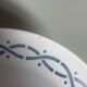 Set of 5 dessert plates earthenware Digoin Sarreguemines Janine
