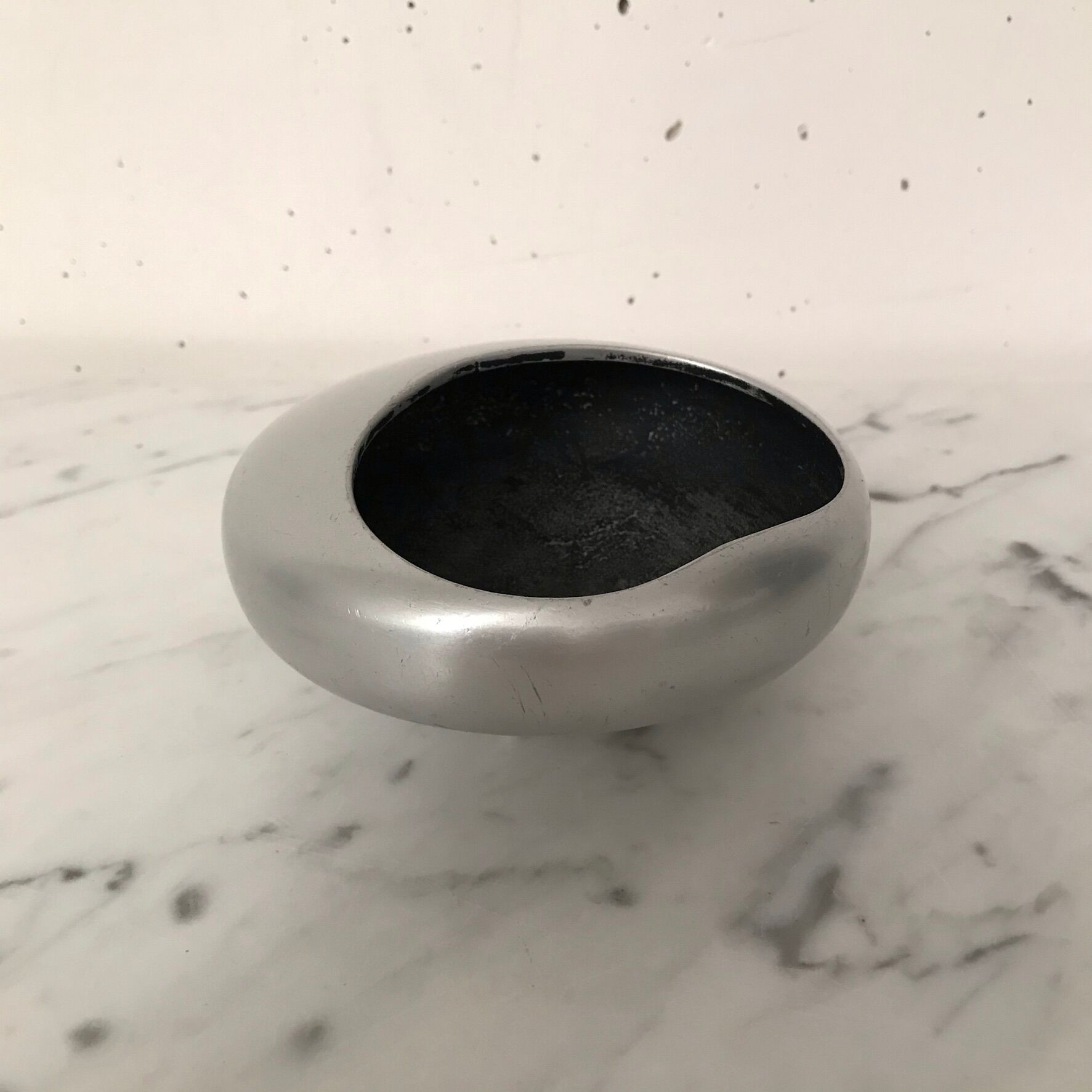 Pierre Vandel 1970 aluminium ashtray