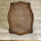 Cane footrest in walnut, 19th century
