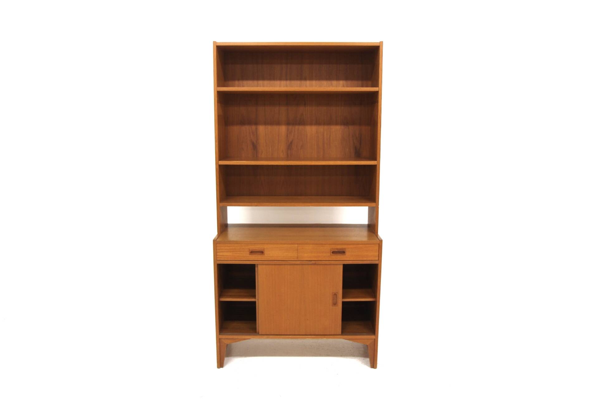 Scandinavian teak bookcase, Sweden, 1960