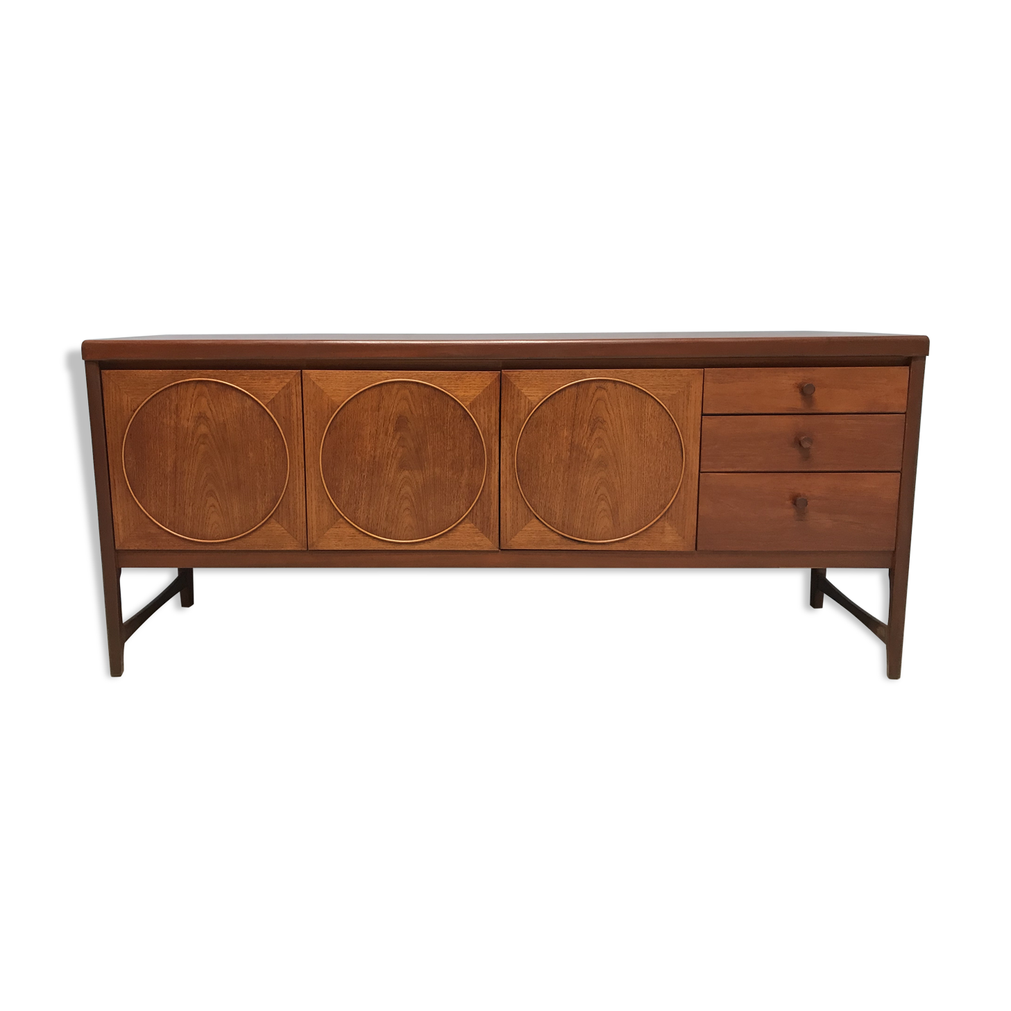 Vintage Nathan Circle sideboard