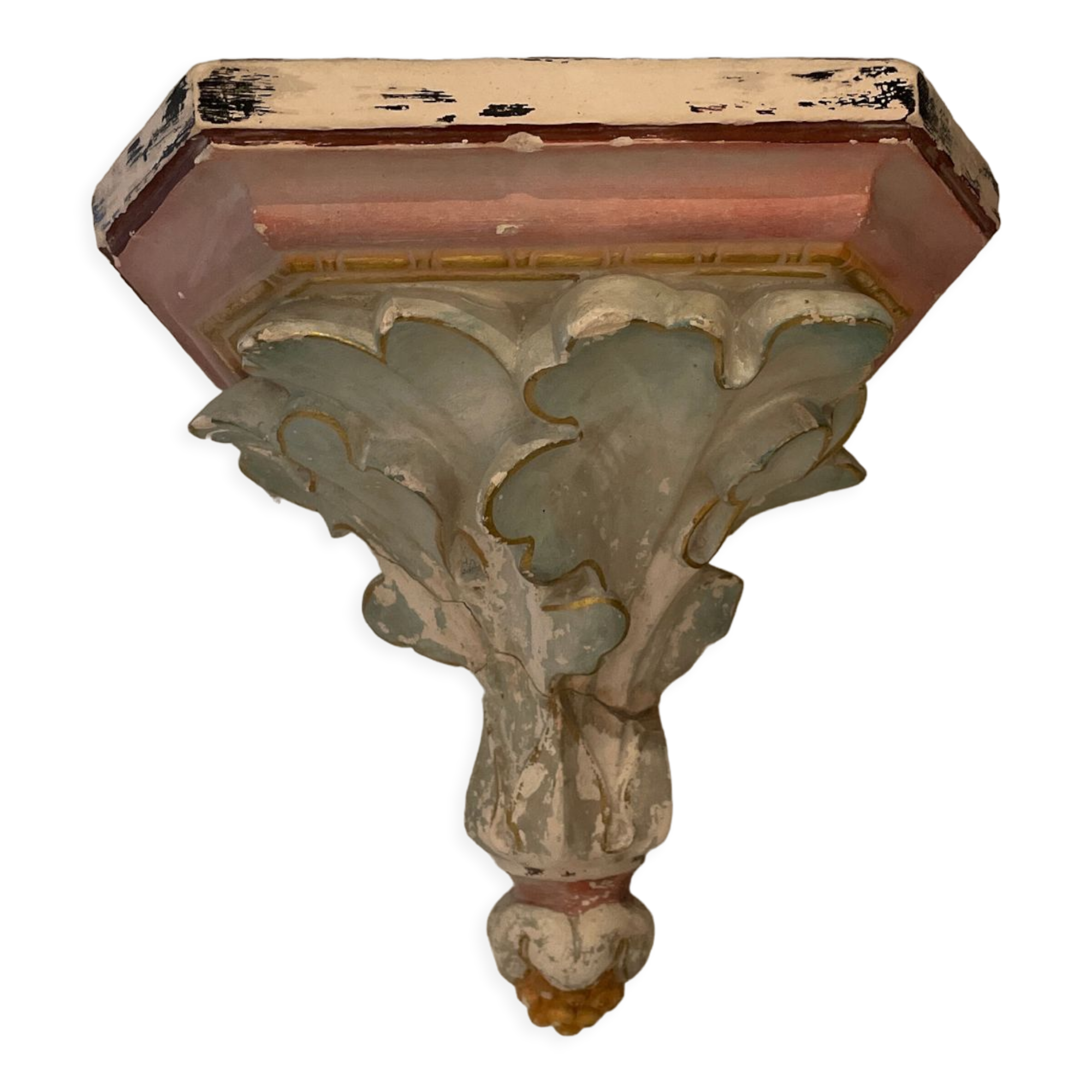 Plaster wall console