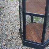 Old hexagonal showcase