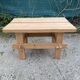 Vintage pine coffee table