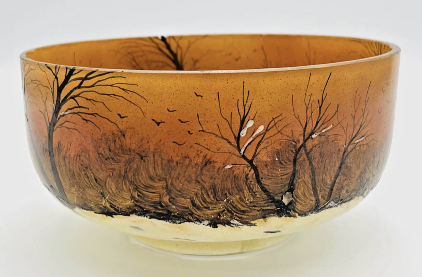 Glass cup François-Théodore Legras (1839-1916)