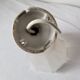Art Deco wall lamp in porcelain and glass