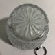 Chiseled glass ice bucket
