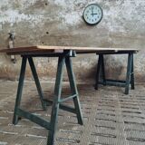 Old table trestle table garden table or dining table