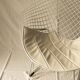 White Bertoia Diamond chair