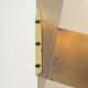 Giuseppe Calonaci, smoked folded plexiglass lamp. 1970s