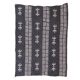 Vintage fabric from Mali black and white - 157 x 210 cm