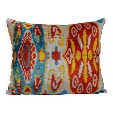 Housse de coussin ikat vintage 51x41 cm