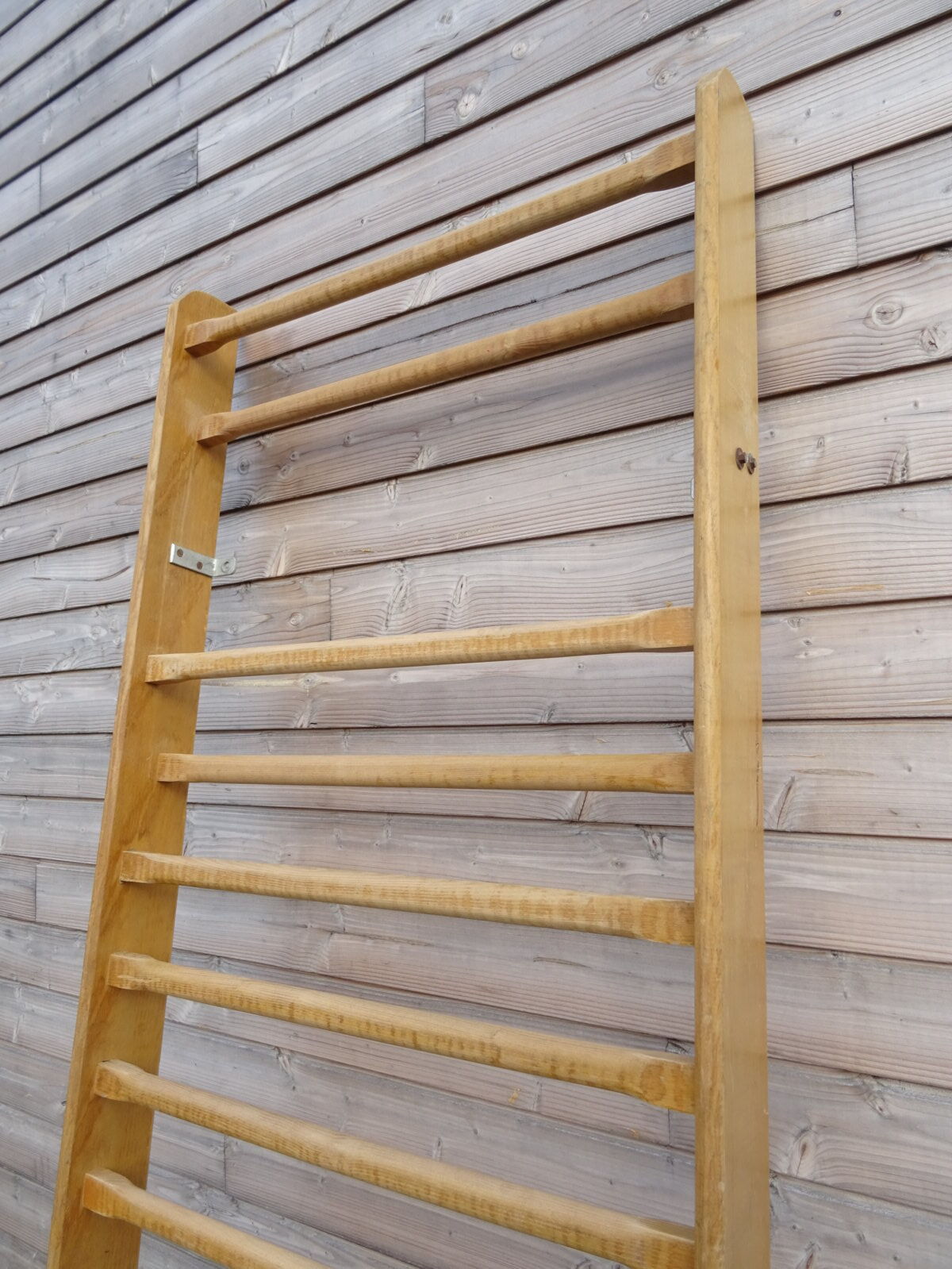 Gymnastics espalier in solid elm