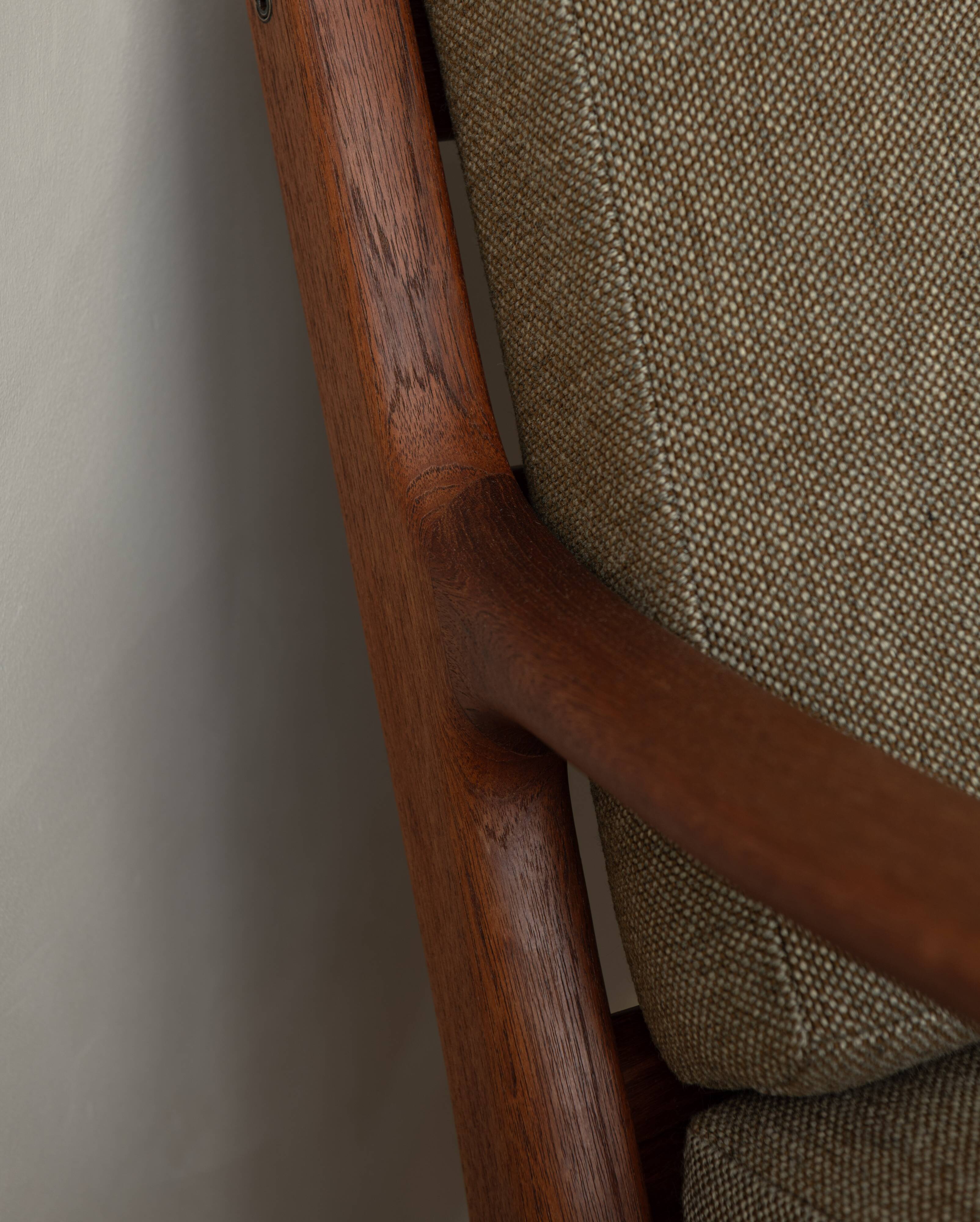 Vintage Senator Armchair by Ole Wanscher for Cado | Danish Lounge Chair