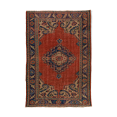 Tapis vintage anatolien fait à la main 230 cm x 150 cm