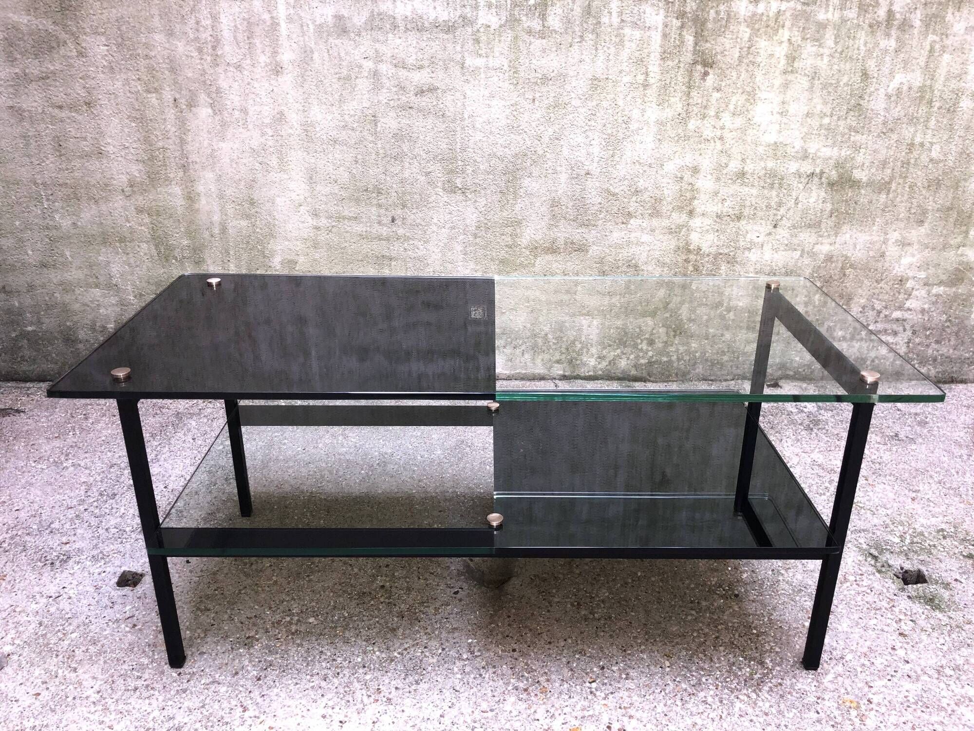 Table basse moderniste des années 1950