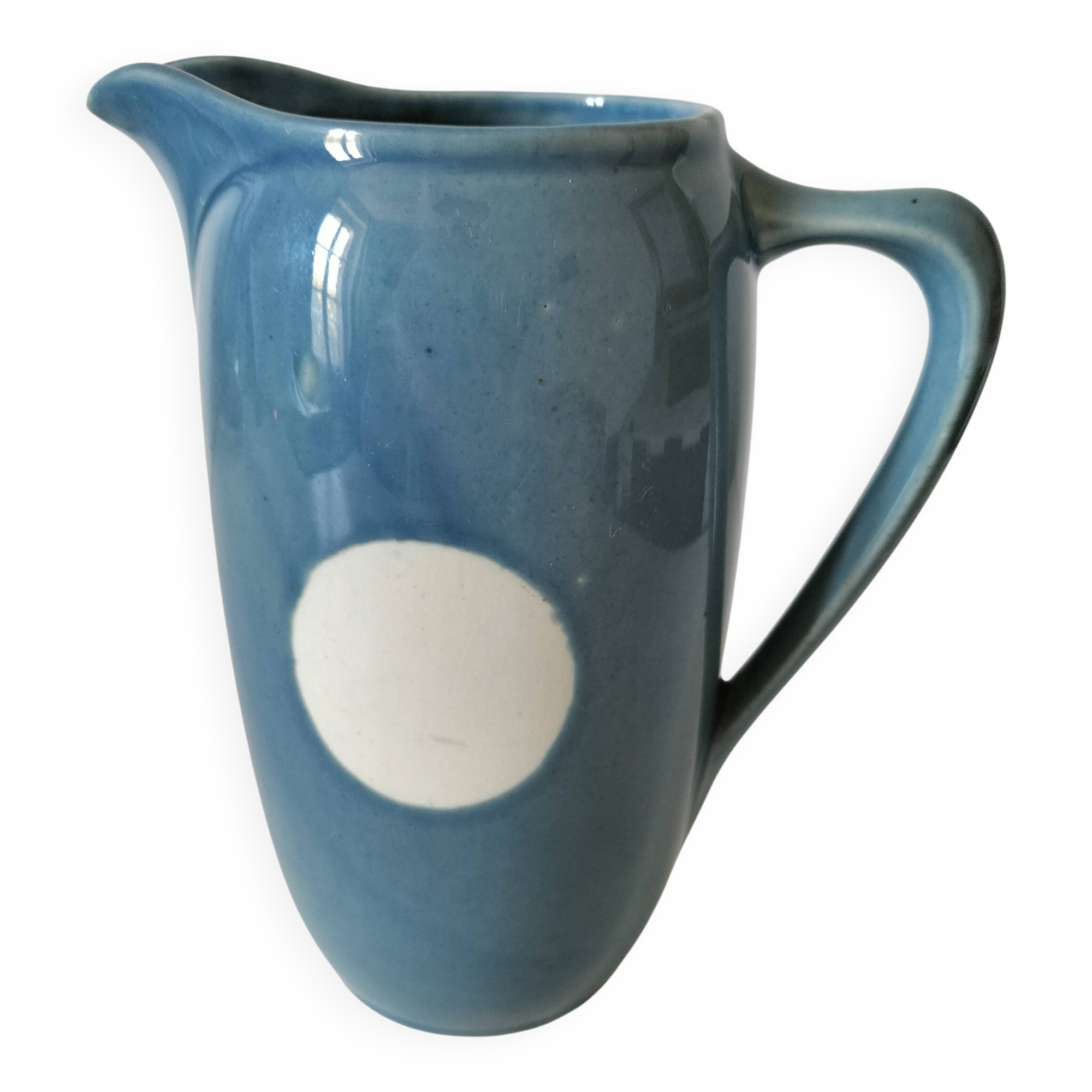 Pichet Denbac 326-2 – Art Deco stoneware with geometric reserve from the 1920s-30s