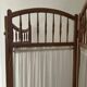 Vintage weathered wooden screen