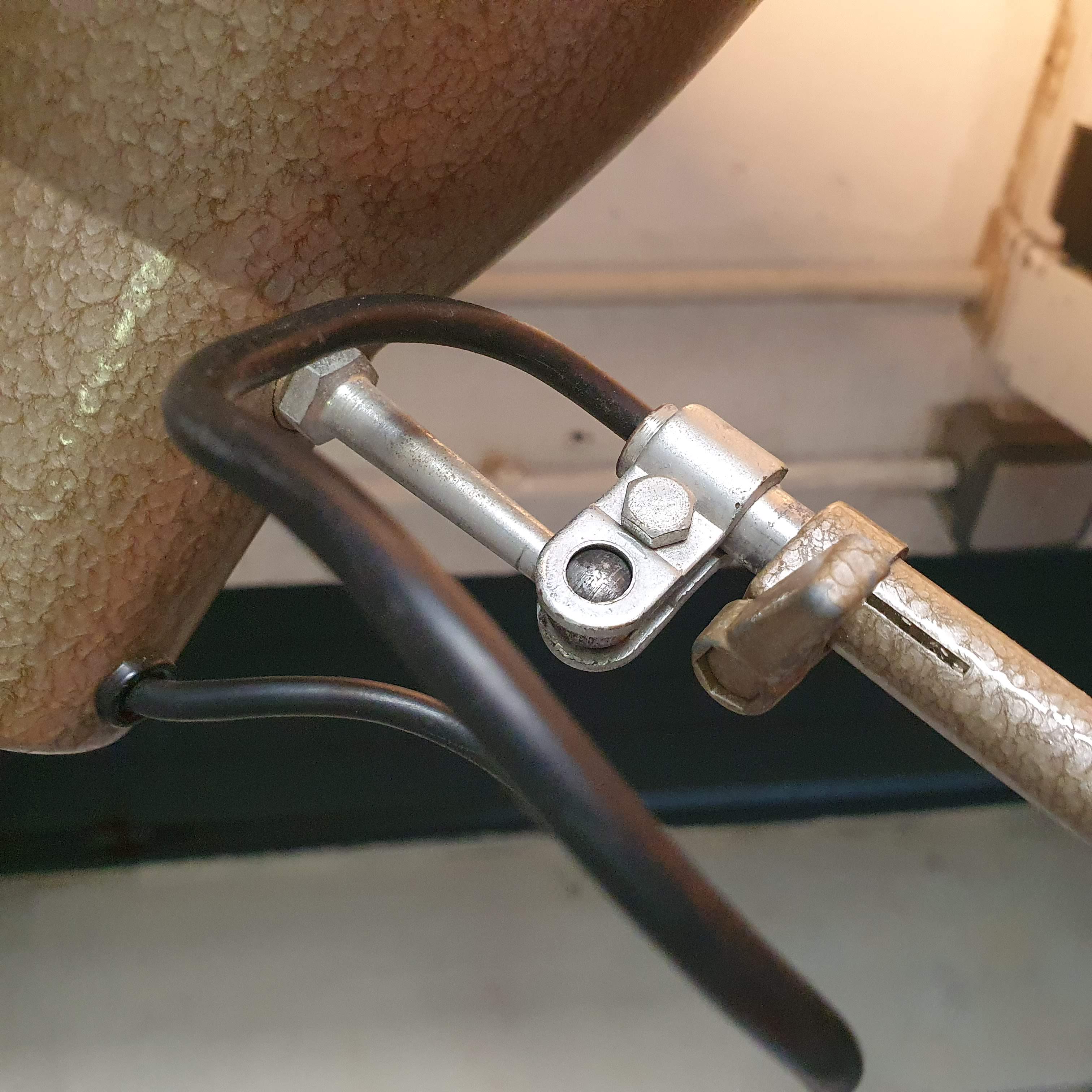 Industrial desk lamp