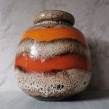 Vase ball fat lava Sheurich 284-19