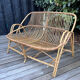 Rattan bench sofa