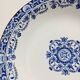 Large round and hollow dish Longwy Louis XV