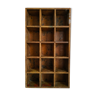 Industrial shelf, antique workshop wooden locker