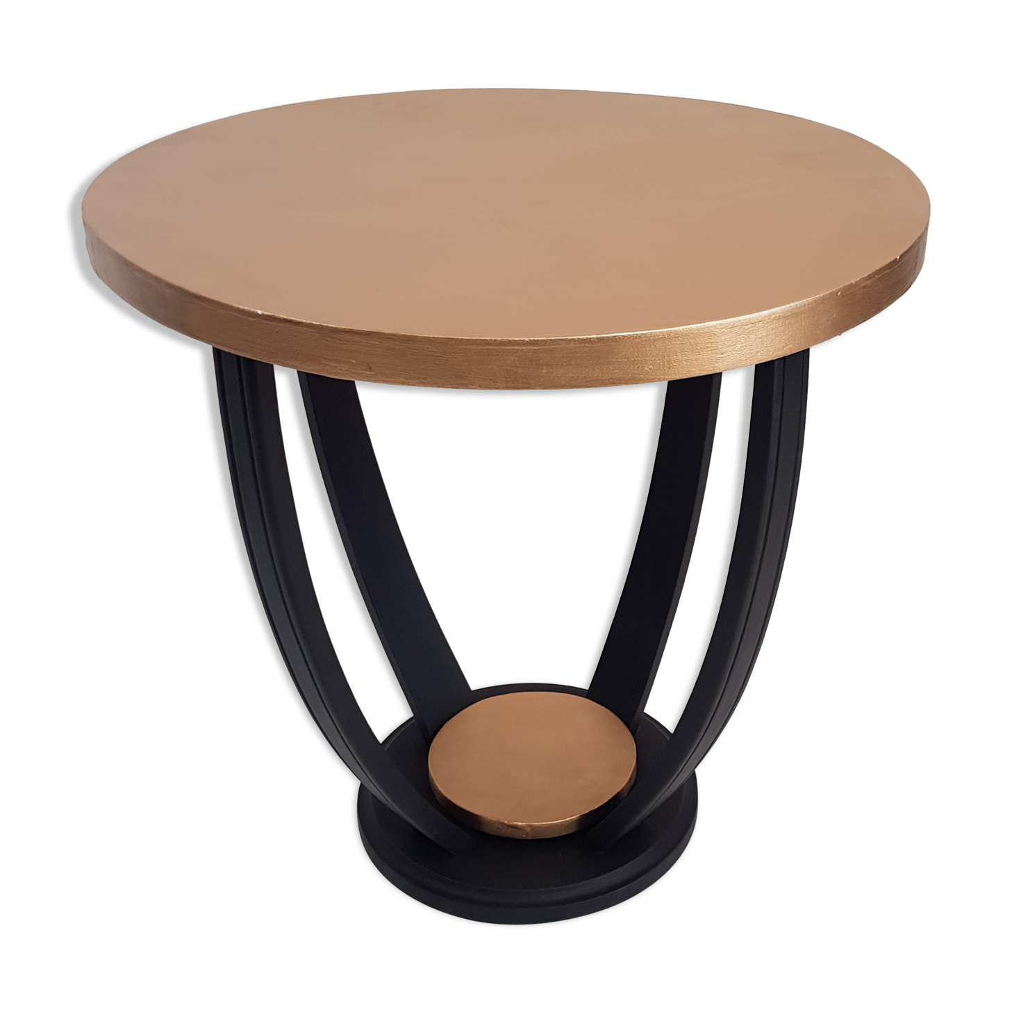 Art Deco coffee table pedestal table