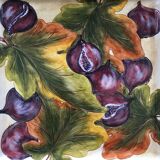 Plat xl décor figues