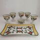 Set of vintage coquetiers in Limoges porcelain