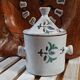 Vintage ceramic pot from Salé in Morocco