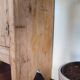 Armoire vintage en bois de chêne
