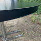 Tavo Belgium oval dining table, 1970s
