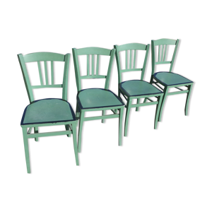 set de 4 chaises bistrot