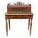 Bureau de dame ancien en acajou et cuir