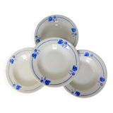 4 deep plates Roselys model Vigne 211248