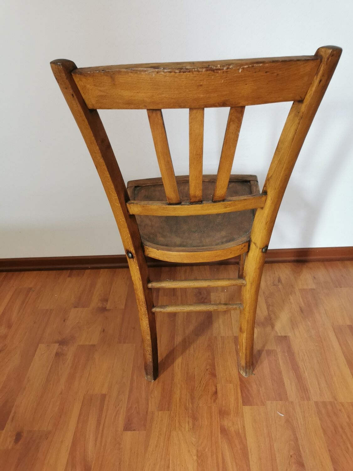 Set table and chairs bistro antique