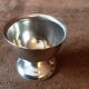 Set of 8 metal egg cups