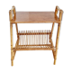 Chevet table d'appoint rotin