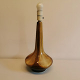 Wild lamp from Danish Søholm ceramics, in beautiful golden brown glaze. Danish Design