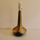 Wild lamp from Danish Søholm ceramics, in beautiful golden brown glaze. Danish Design