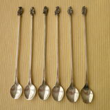 6-spoon-high epNS Silver Plated Cocktail Set