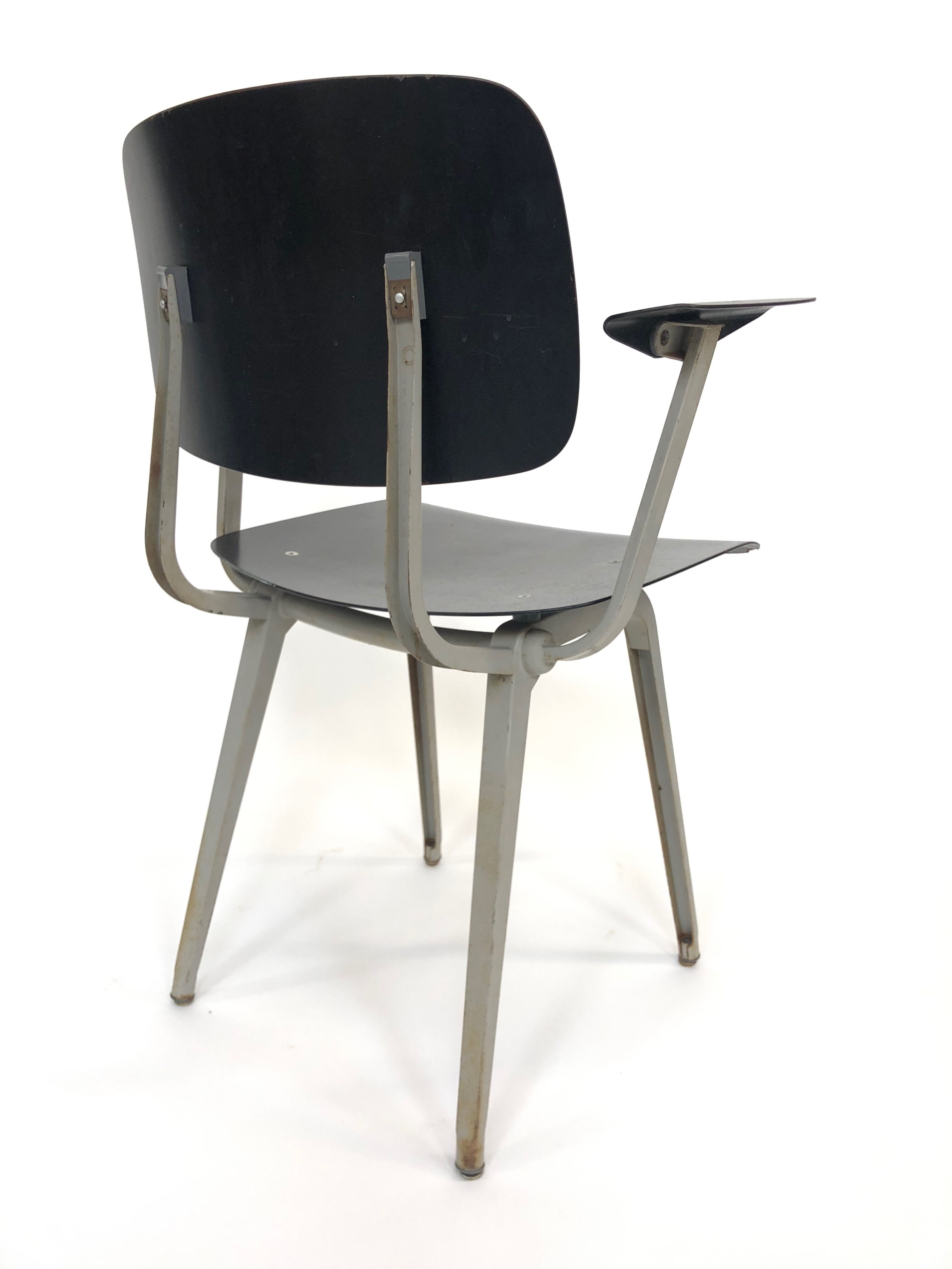 Set of 4 Revolt chairs by Friso Kramer