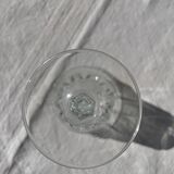 Set of 11 stemmed water glasses, Régence model